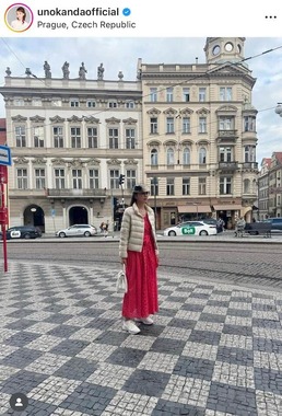 神田うのさんのインスタグラム（＠unokandaofficial）より