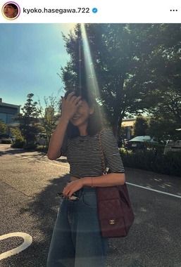 長谷川京子さんのインスタグラム（＠kyoko.hasegawa.722）より