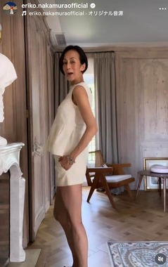 中村江里子さんのインスタグラム（＠eriko.nakamuraofficial）より