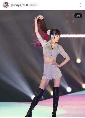 ゆりにゃさんのインスタグラム（＠yurinya_1128）より