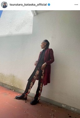 片岡鶴太郎さんのインスタグラム（＠tsurutaro_kataoka_official）より