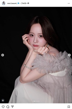 森香澄さんのインスタグラムより（mori_kasumi_）
