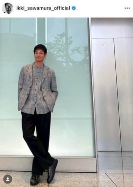 沢村一樹さんのインスタグラム（＠ikki_sawamura_official）より