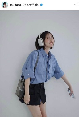 本田翼さんのインスタグラム（＠tsubasa_0627official）より