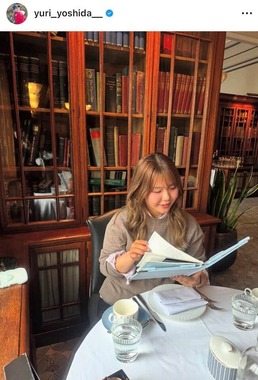 吉田優利選手のインスタグラム（＠yuri_yoshida__）より