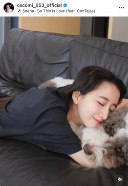 Cocomiさんのインスタグラム（＠cocomi_553_official）より