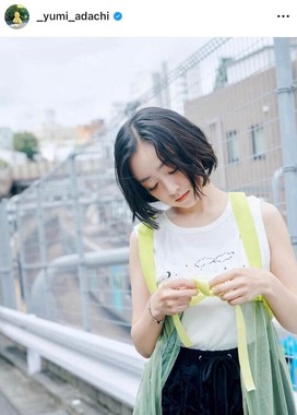 安達祐実さんのインスタグラム（＠_yumi_adachi）より