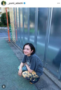 安達祐実さんのインスタグラム（＠_yumi_adachi）より