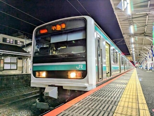 常磐線、いわきまでは東京から交通系ICカードを使用できる