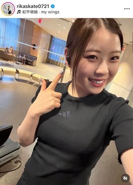 紀平梨花さんのインスタグラム（＠rikaskate0721）より