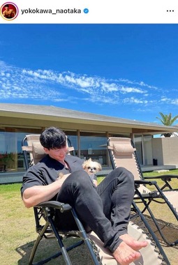 横川尚隆さんのインスタグラム（＠yokokawa_naotaka）より