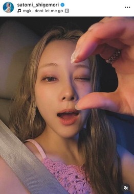 重盛さと美さんのインスタグラム（＠satomi_shigemori）より
