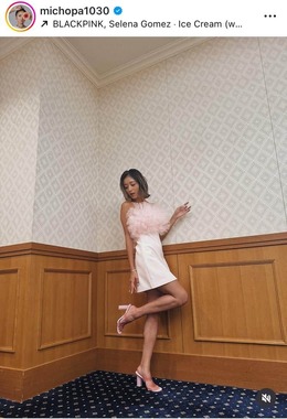 みちょぱさんのインスタグラム（＠michopa1030）より