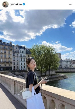 キム・ヨナさんのインスタグラム（＠yunakim）より