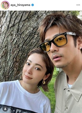 平山あやさんのインスタグラム（＠aya_hirayama）より