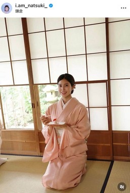 阿部なつきさんのインスタグラム（＠i.am_natsuki_）より