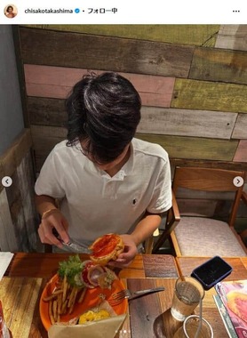 高嶋ちさ子さんのインスタグラム（＠chisakotakashima）より