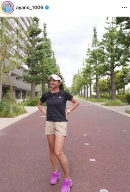 園田彩乃選手のインスタグラム（＠ayano_1006）より