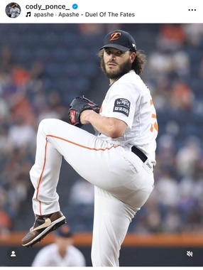 ポンセ投手（本人インスタグラムより）