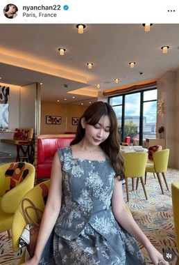 小嶋陽菜さんのインスタグラム（＠nyanchan22）より