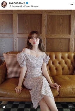 小嶋陽菜さんのインスタグラム（＠nyanchan22）より