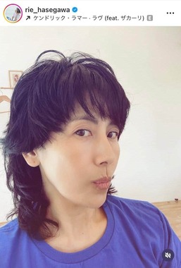 長谷川理恵さんのインスタグラム（＠rie_hasegawa）より