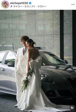 みちょぱさんのインスタグラム（＠michopa1030）より