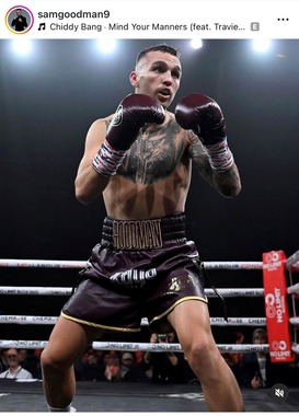 グッドマン選手（本人インスタグラムより）