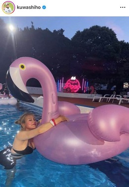 桑木志帆選手のインスタグラム（＠kuwashiho）より