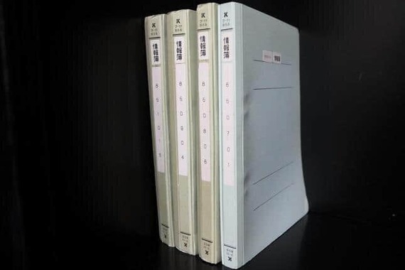 中曽根康弘元首相が国立国会図書館に寄託した資料の中には「情報簿」と題したファイルもある。その中には、政治家の発言を記した大量の取材メモがとじ込まれている