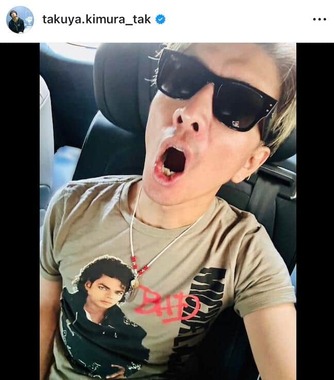 木村拓哉さんのインスタグラム（＠takuya.kimura_tak）より