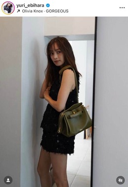 蛯原友里さんのインスタグラム（＠yuri_ebihara）より