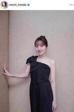 本田真凜さんのインスタグラム（＠marin_honda）より
