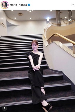 本田真凜さんのインスタグラム（＠marin_honda）より
