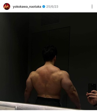 横川尚隆さんのインスタグラム（＠yokokawa_naotaka）より