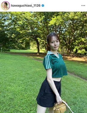 川口葵さんのインスタグラム（＠kawaguchiaoi_1126）より
