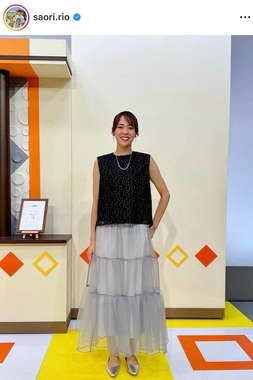 迫田さおりさんのインスタグラム（＠saori.rio）より