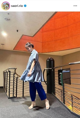 迫田さおりさんのインスタグラム（＠saori.rio）より