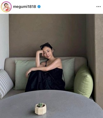 MEGUMIさんのインスタグラム（＠megumi1818）より