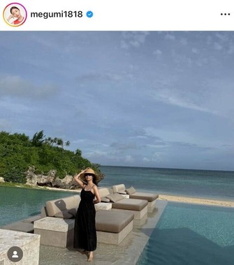 MEGUMIさんのインスタグラム（＠megumi1818）より