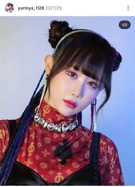 ゆりにゃさんのインスタグラム（＠yurinya_1128）より