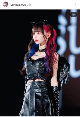 ゆりにゃさんのインスタグラム（＠yurinya_1128）より