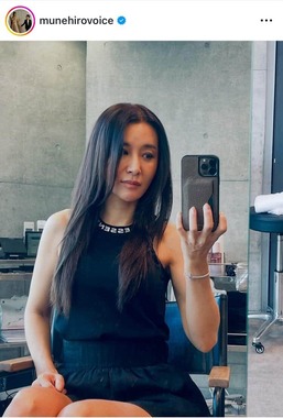 鈴木紗理奈さんのインスタグラム（＠munehirovoice）より