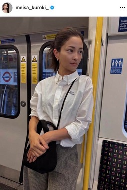 黒木メイサさんのインスタグラム（＠meisa_kuroki_）より