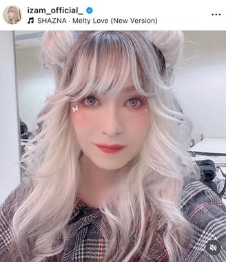 IZAMさんのインスタグラム（＠izam_official_）より