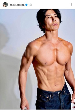 武田真治さんのインスタグラム（＠shinji.takeda）より