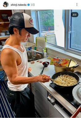 武田真治さんのインスタグラム（＠shinji.takeda）より