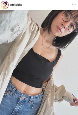 時東ぁみさんのインスタグラム（＠amitokito）より