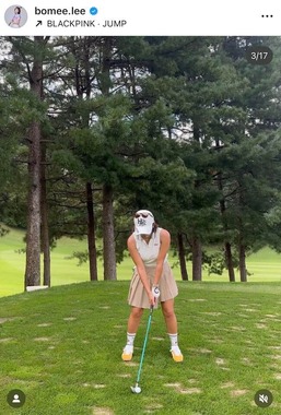 イ・ボミさんのインスタグラム（＠bomee.lee）より