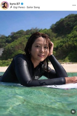 白波瀬海来さんのインスタグラム（＠kyra.97）より